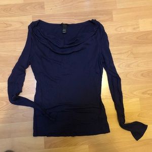 Indigo longsleeve shirt
